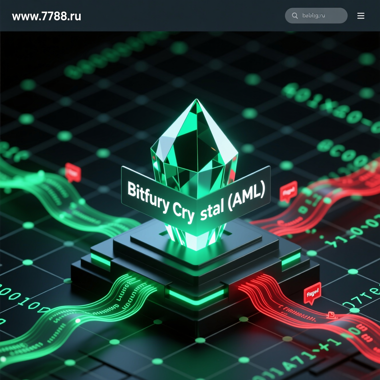Bitfury Crystal — платформе которая анализирует блокчейны Bitcoin и Bitcoin Cash и позволяет выявлять подозрительные транзакции с криптовалютой.