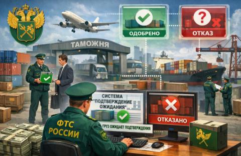 С апреля 2026 года Федеральная таможенная служба (ФТС) планирует запустить систему «подтверждения ожидания» для борьбы с серыми схемами импорта. 