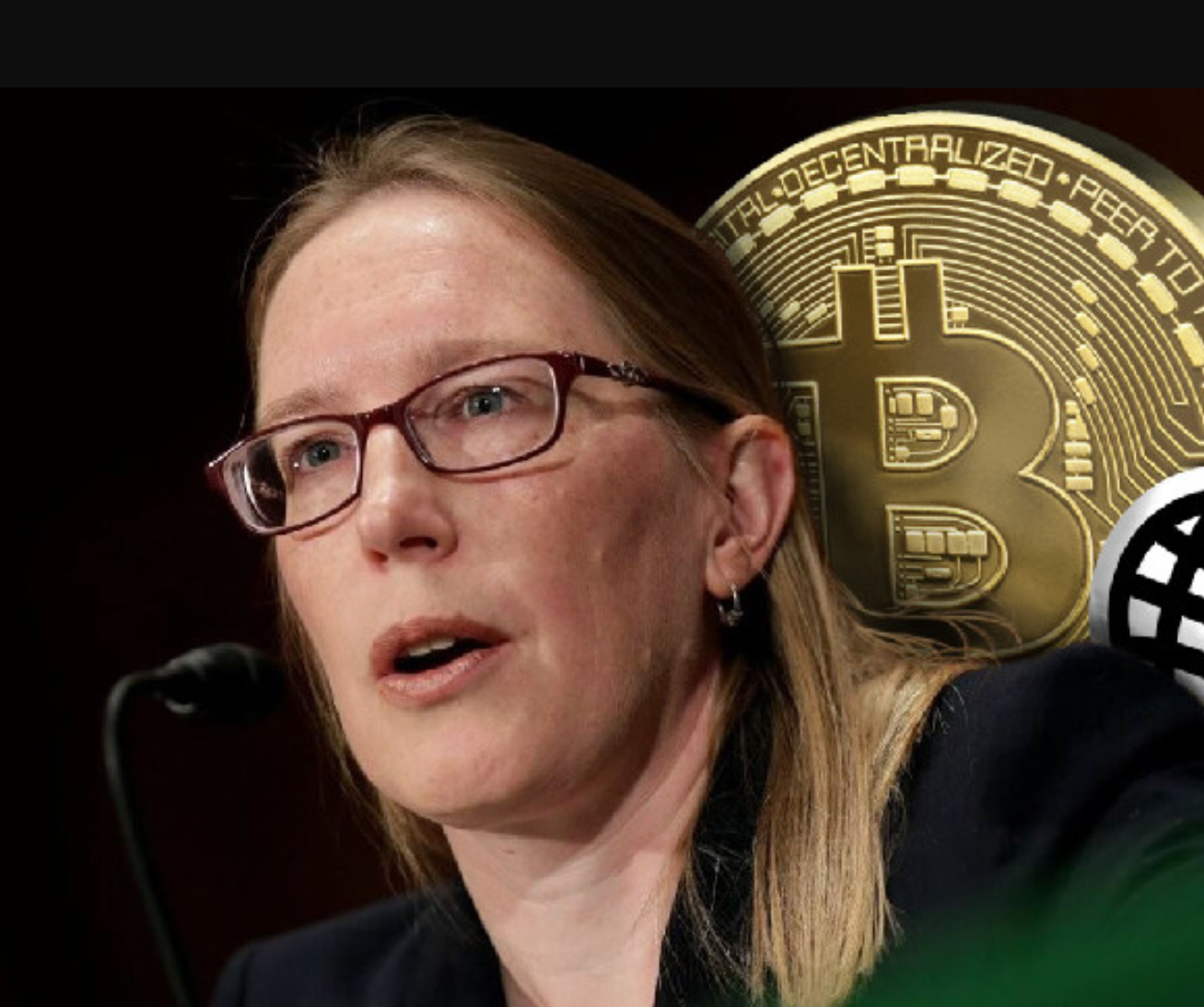 Комиссар Комиссии по ценным бумагам и биржам раскритиковала идею запрета биткоина