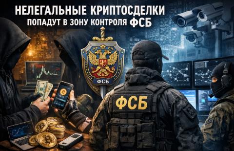 ФСБ получит полномочия по расследованию незаконных операций с криптовалютой