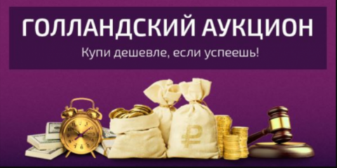 Согласно законопроекту, торги сначала должны будут идти на повышение, но если желающих купить актив не будет, то цена будет снижаться до поступления первого предложения.