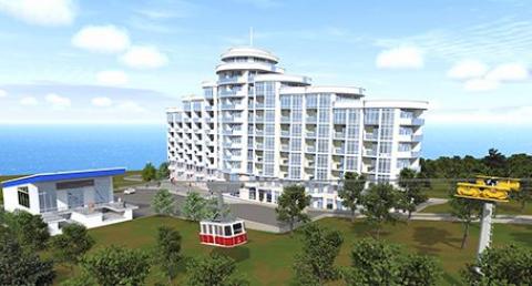 Большая Ялта. Мисхор,ЖК" GRAND MARINO",104  апартамента премиум класса площадью от 30 м2 до 40 м2. (продажа)