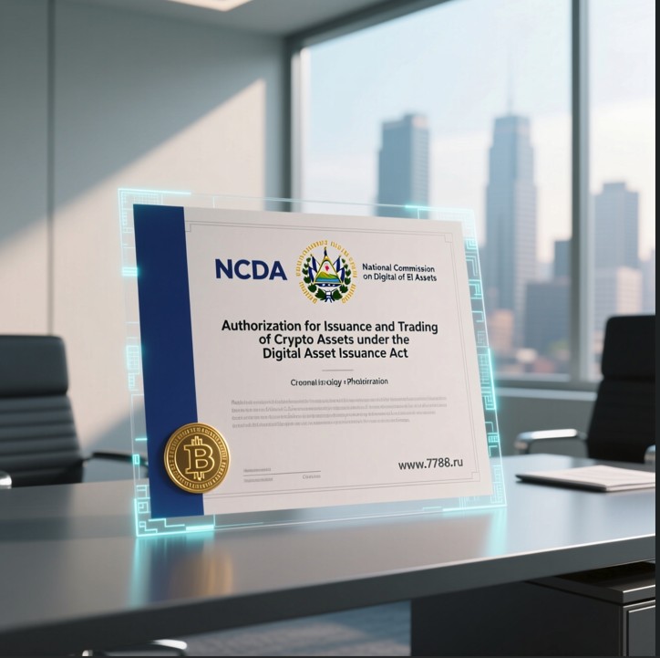 Национальная комиссия по цифровым активам Сальвадора (NCDA) выдала разрешение на выпуск криптоактивов и торговлю ими в соответствии с новым законом о выпуске цифровых активов,