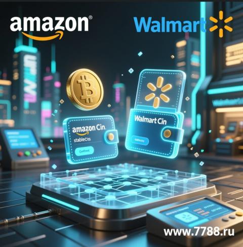 Amazon и Walmart могут запустить стейблкоины