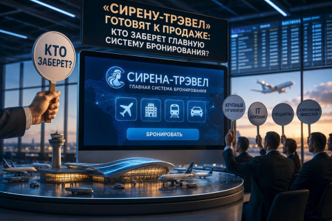 Приватизация «Сирены-Трэвел» сдвигается на 2027 год: за актив поборются «Аэрофлот», «Ростех» и рыночные конкуренты