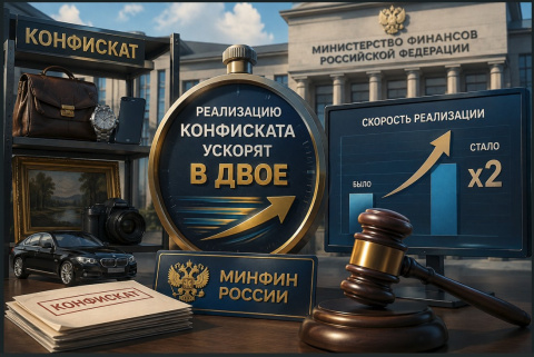 Реализацию конфиската ускорят вдвое: Минфин подготовил новые правила торгов