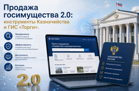 Цифровой контур продаж госсобственности: вклад Казначейства России и ГИС «Торги» в экономику регионов.