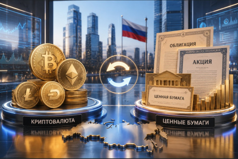 Криптовалюта в обмен на акции: как в России будет работать новый механизм конвертации цифровых активов