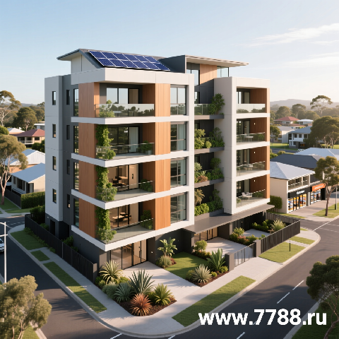 Австралия, Квинсленд,  Чермсайд, Qld 4032,  инвестпроект  5-этажного комплекса с 10 квартирами, Цена : 618.750  $  (продажа)