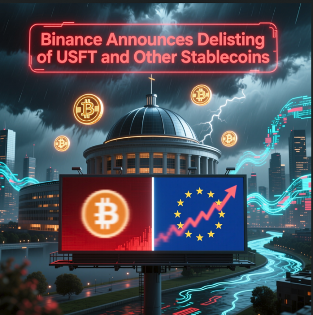 Криптобиржа Binance удалит торговые пары с USDT и другими стейблкоинами для пользователей из стран Евросоюза. Это связано с требованиями нового законодательства ЕС о стейблкоинах (MiCA).