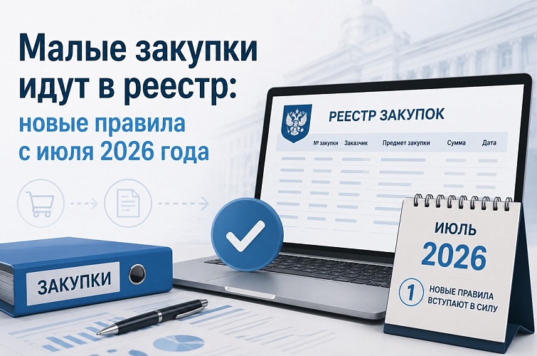 Обязательная отчетность по малым закупкам: кто, когда и какие данные должен внести в ЕИС после 1 июля 2026 года