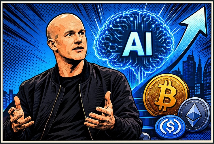 Синергия, а не конкуренция. Почему глава Coinbase видит в ИИ главный драйвер роста криптовалют
