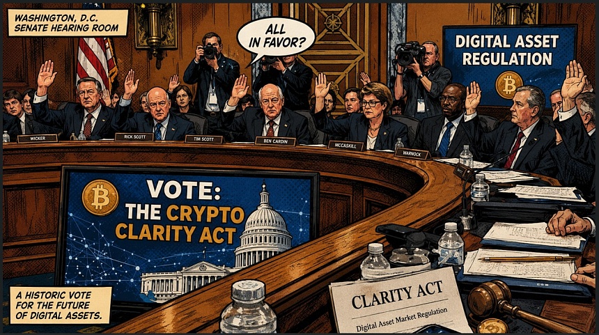 Fidelity возглавила коалицию в поддержку CLARITY Act: битва за регулирование крипторынка США выходит на финишную прямую
