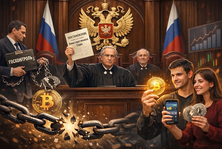 Победа криптосообщества: КС защитил права владельцев от посягательств государства