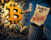 Забудьте про Clarity Act: биткоин растет на «микрокатализаторах»