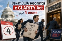 Сенат США спешит принять CLARITY Act до 4 июля 2026 года