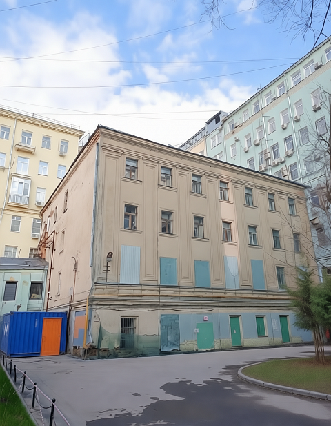 Москва, б-р Тверской, д. 17, стр. 2, здание площадь  730,4 кв.м, Цена : 153.433.667 руб. (продажа)