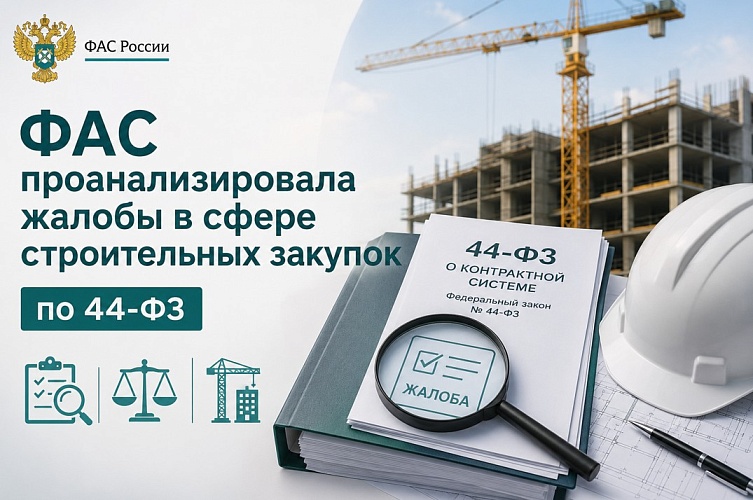 ФАС обобщила практику по жалобам на закупки в строительной отрасли
